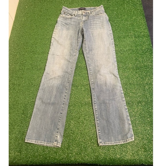 Levi’s bold curve classic straight leg low to mid rise light wash jeans - Picture 1 of 3